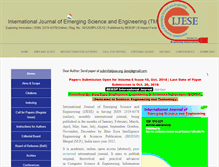 Tablet Screenshot of ijese.org